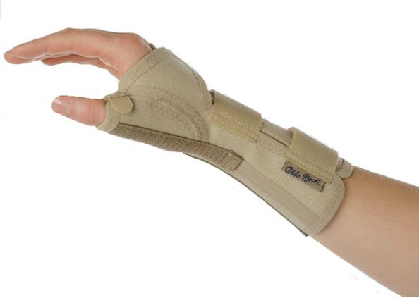 Korsett für das Handgelenk bei Arthrose